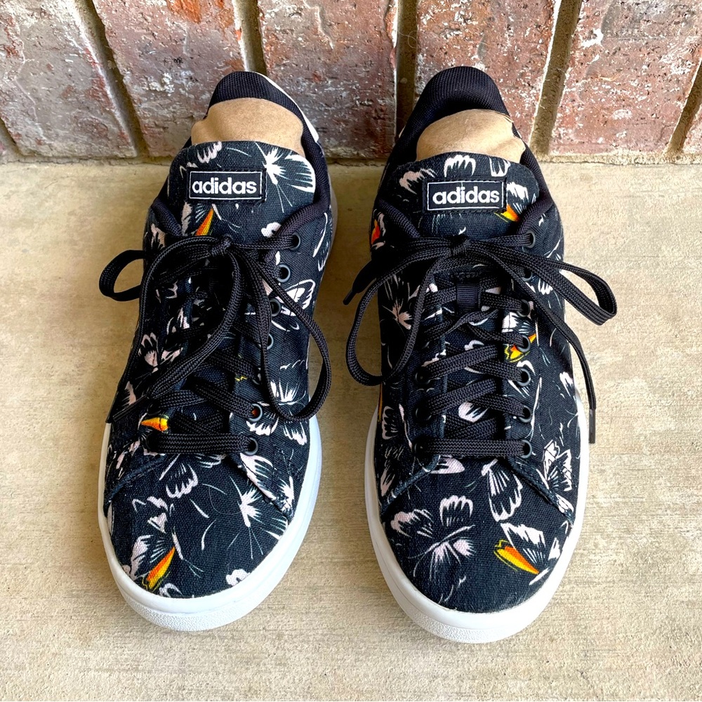 adidas Advantage X Farm Rio Butterflies Print Black Women’s